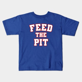 Feed The Pit Buffalo Bills Football Fan Tshirt Kids T-Shirt